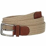 Luxury Divas Braided Stretch Belt With Gunmetal Buckle