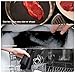 MasterBBQ Grill Mat As Seen On TV (Set of 3) Large Non Stick Multipurpose BBQ Baking Mats for Gas Grills Charcoal Grill Grates, and Grilling Pan, Heat Resistant Reusable and Easy to Clean FDA Aproved