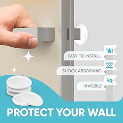 Strongest Wall Door Handle Stopper 3.15" Set 5
