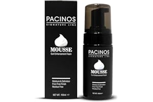 Pacinos Signature Line Curl Enhancing Mousse - Light Hold Hair Mousse and Styling Foam