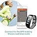 Abandship Fitness Tracker, Fitness Tracker Watch with Slim Touch Screen and Wristbands, Wearable Activity Tracker as Pedometer Sleep Monitor for Android and iOS (Black)