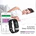 NickSea Fitness Tracker, Heart Rate Monitor Color Screen Smart Watch with Sleep Monitor, Step Counter, Message Reminder, IP67 Waterproof Activity Tracker for Android＆iOS Smart Phone