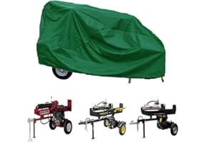 J&C Log Splitter Cover 82 x 45 x 34in Waterproof Wood Splitter Cover Dustproof Gas Log Splitter Cover Electric Wood Splitter 
