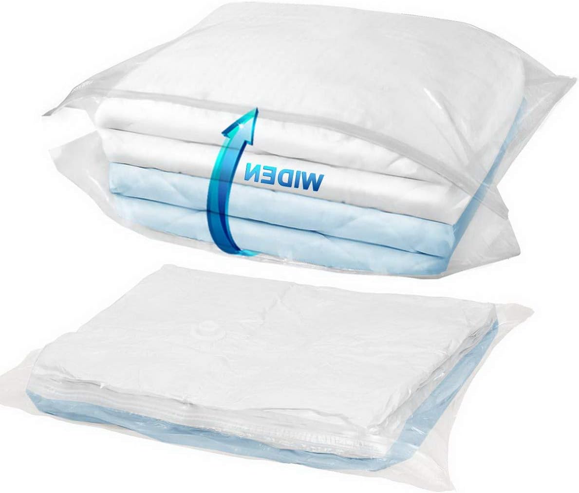 Kaputar Vacuum Storage Bags, 4 Pack Jumbo Size (100x70x38 cm) Bags for Duvets, Comforters, Pillows, Bedding, Blankets, Clothes, Extra Large Compression storage bags | Model BDDNG - 86 |