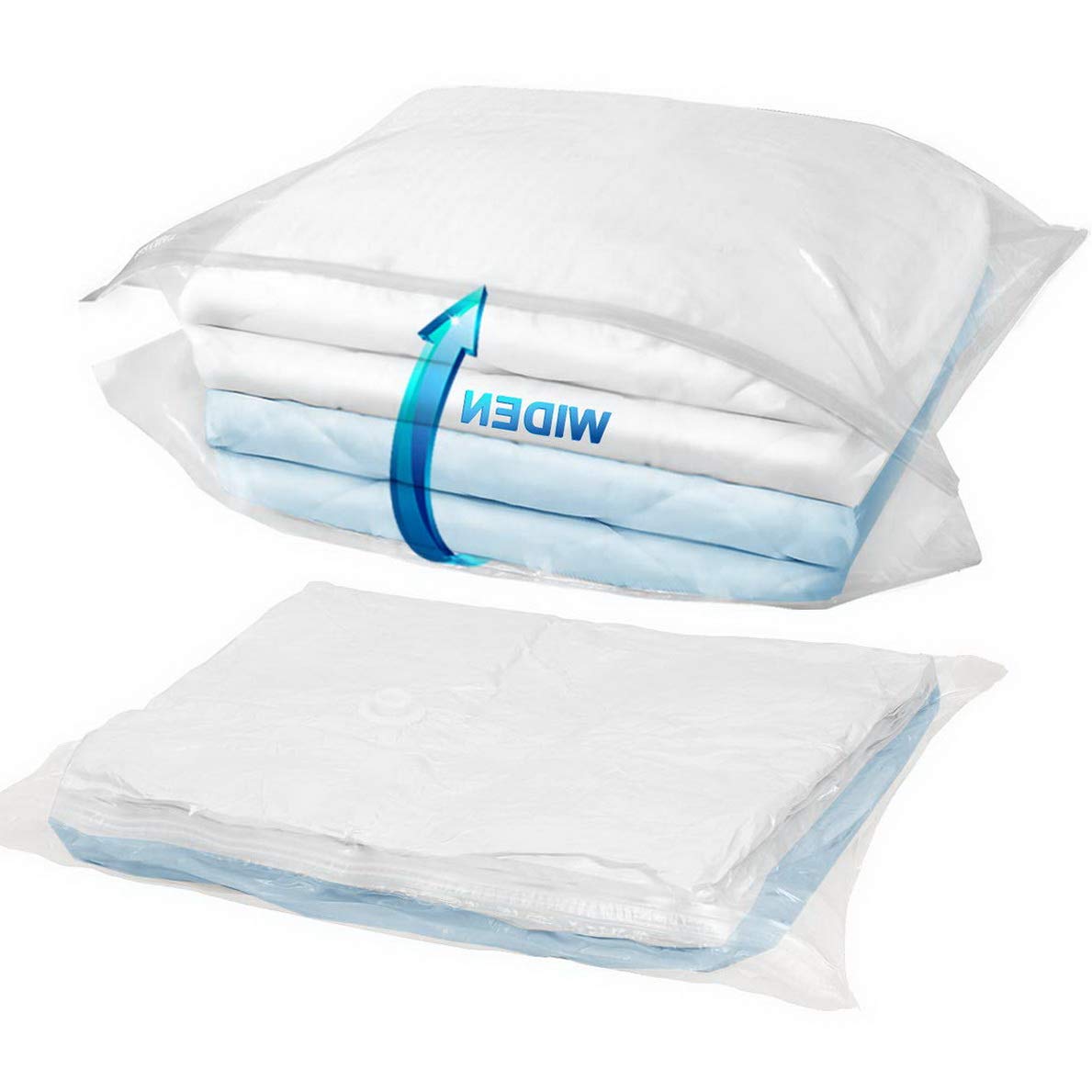 Kaputar Vacuum Storage Bags, 4 Pack Jumbo Size (100x70x38 cm) Bags for