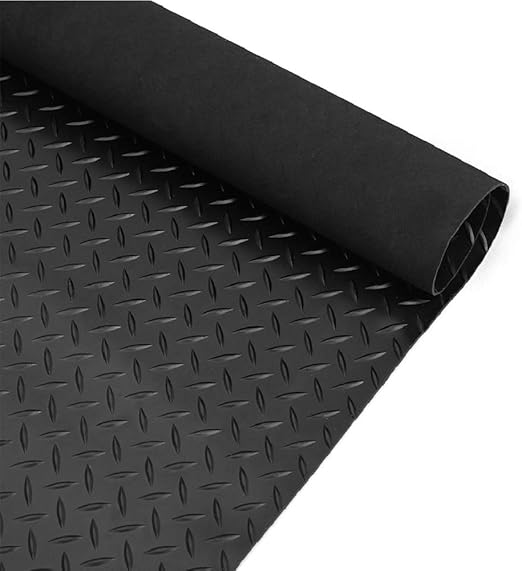 FIDOOVIVIA Heavy Duty Rubber Floor Mat AntiSlip Waterproof Garage Mat