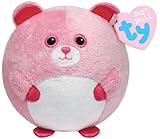 Ty Beanie Ballz Pinky Baby Bear Plush
