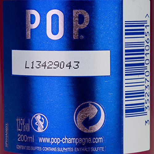 Champagne Pommery Pink Pop Rosé Piccolo (1 x 0.2 l) – Bild 8