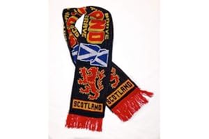 PREMIERSHIP Scotland Scarf | Soccer Fan Scarf | Premium Acrylic Knit