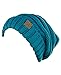 NYFASHION101 Oversized Baggy Slouchy Thick Winter Beanie Hat, Teal