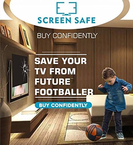 SCREEN SAFE (Screensafe-40B) Screen Guard/Protector for 40 Inch LED TV. Non-Breakable. 100% Crystal Clear.