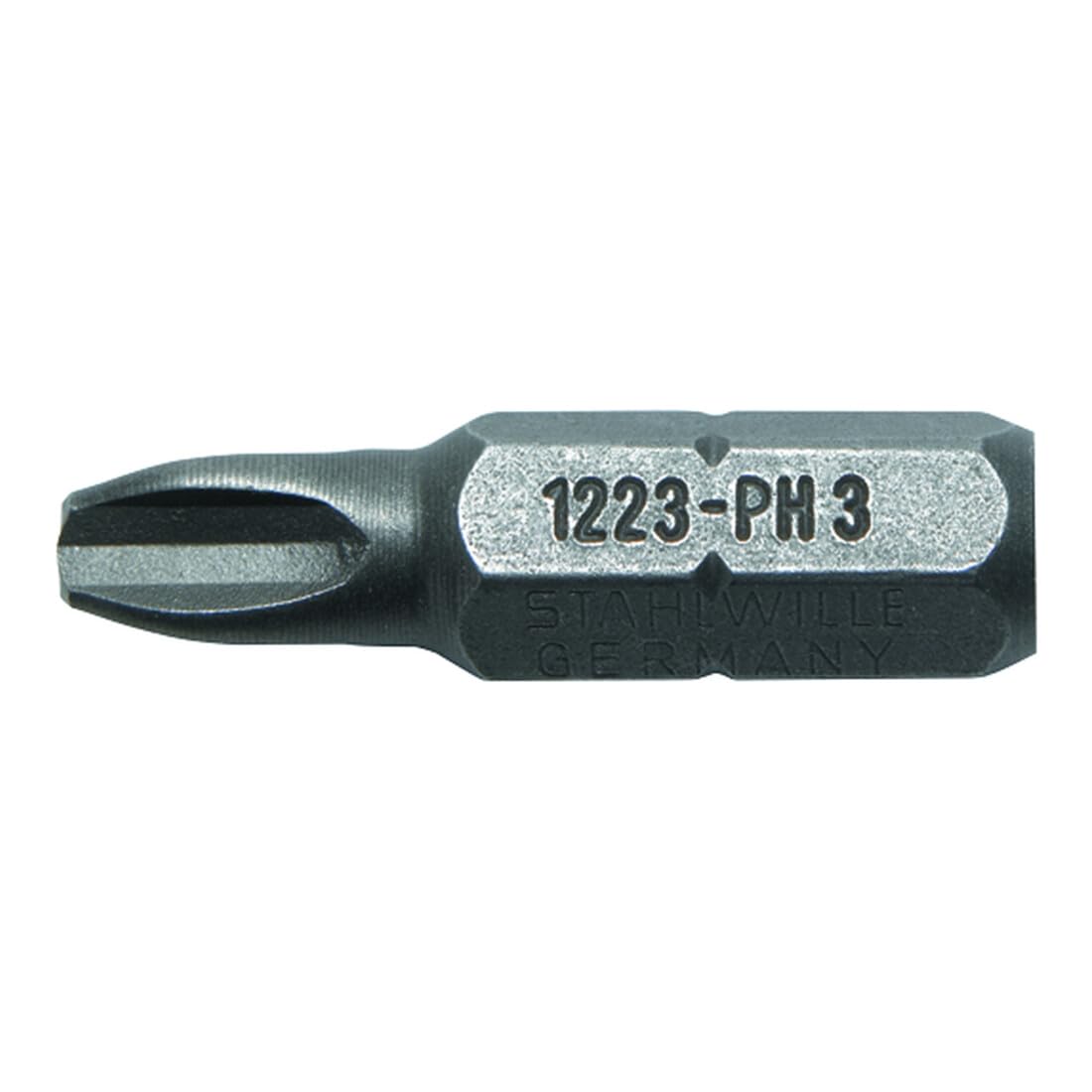 Stahlwille 08030002 1232 Screw Bit, 2 Phillips-Recess, 32 mm Length, Pack of 10