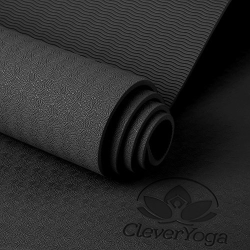 Yoga-Mat-Non-Slip-Longer-and-Wider-Than-Other-Exercise-Mats--Inch-Thick-High-Density-Padding-to-Avoid-Sore-Knees-During-Pilates-Stretching-Toning-Workouts-for-Men-Women