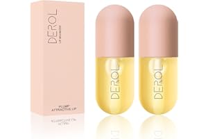 KYDA 2 Pcs Natural Lip Plumper, Plant Extracts Lip Gloss Lip Plumping Balm for Fuller Lips & Hydrated Beauty Lips, Moisturizi