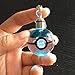 S-SO K9 Crystal 3D Bulbasaur pokemon ball Night LED light keychain ring