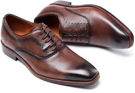 FLYSXP Zapatos De Vestir para Hombres, Correas, Europa Y Estados Unidos
