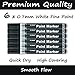 FLYMAX Black Paint Pen, 6 Pack 0.7mm Acrylic Black Permanent Marker for Glass Ceramic Rock Leather Plastic Stone Metal Canvas Enamel Waterproof Writing Extra Fine Point
