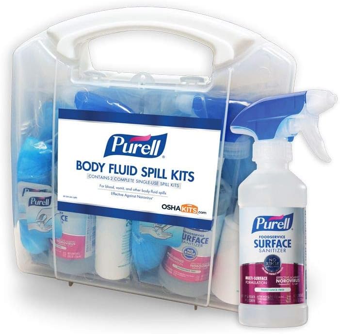 Northfield Medical VCK6000PR Double Pack Body Fluid Clean Up Kit