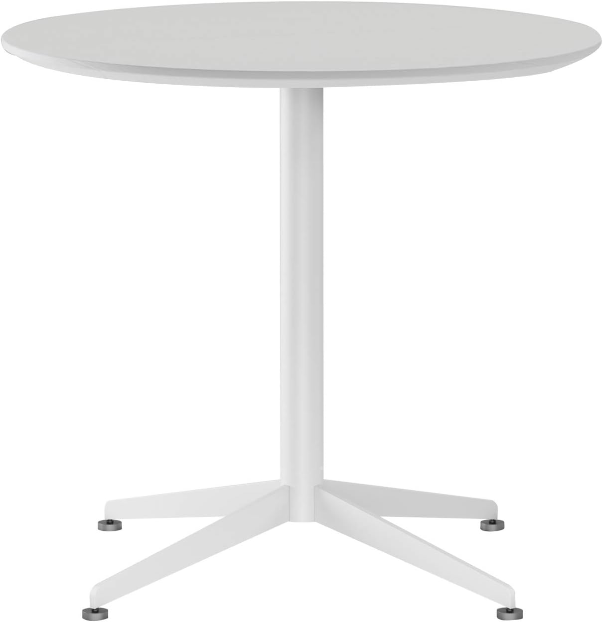 White Dining Table Round Small Office Table Conference