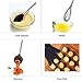 10 Piece Silicone Cooking Utensils Set with Stainless Steel handles By Chef Essential