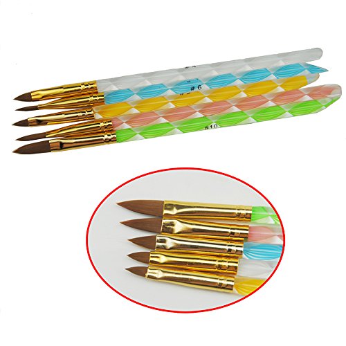 Coscelia Acrylic Nail Set with 78 Acrylic Powder Glitter Mini-ball Velvet and 120ml Acrylic Liquid Nail Art Design Kit - Thumbnail 5