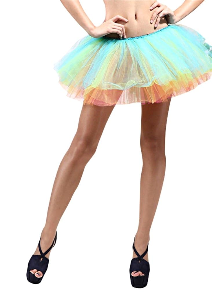 5 Layer Running Skirt, Dance Tutu, Dress Up, Fun Run 5K, Warrior Dash, Color Run