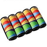 Gowraps 5 Pack Neoprene Luggage Handle Wraps for