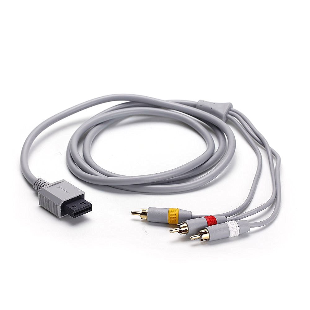 WINGONEER AV Composite Cable Compatible with Nintendo Wii
