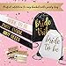 Pop Fizz Designs Bachelorette Party Favors Pack | 10 Bride Tribe Hair Ties and 1 Bride Hair Tie