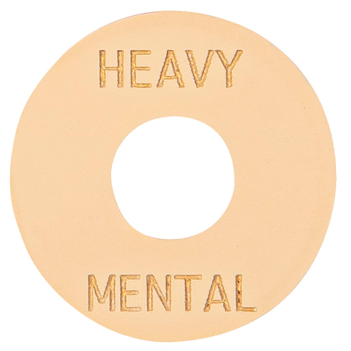 JOE DOE POKER CHIP IN AGED WHITE - HEAVY - MENTAL