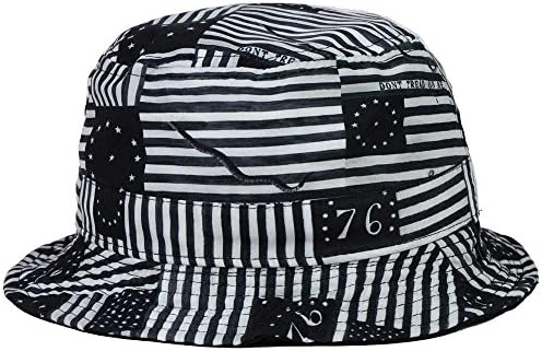 Original Chuck new Old Glory Reversible Bucket Hat Cap Medium/Large $32