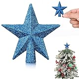 Hanaive Mini Christmas Tree Topper Small Christmas