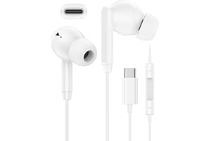 for iPhone 17 USB C Wired Headphones with Microphone, Noise Cancelling Earbuds USBC for iPhone 16e 16 Pro Max 15 Plus, Samsun