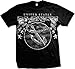 Oversized US Navy Anchor Emblem Mens T-shirt, United States Navy Men's Tee Shirt, Black