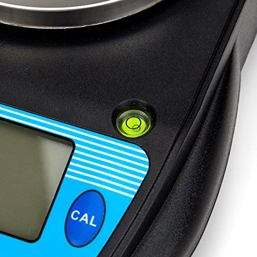 500g x 0.01g Digital High Precision Laboratory Analytical Balance Scale with Large LCD Display, Multifunctional Compact Lab Scales Accuracy Weighs Grams, Carats, Ounces, Pounds for Science, Postal - Thumbnail 3