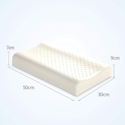 Sdsfgh Almohada para Estudiantes de látex Natural Almohada de látex