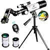 Gskyer-Telescope-60mm-AZ-Refractor-Telescope-German-Technology-Travel-Scope-Cell-Phone-Holder-NOT-included
