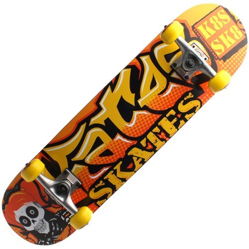 Voltage Graffiti Complete Skateboard Green Amazon.co.uk Sports