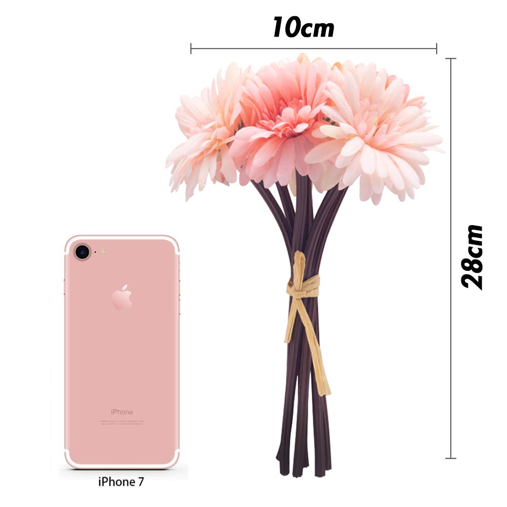 VGoodall 14 Pcs Künstliche Blumen Seidenblumen, Unechte Deko Blumen Gefälschte Blumen für Haus Garten Party Blumenschmuck