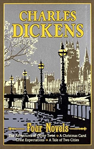 Charles Dickens: Four Novels (Leather-bound Classics): Dickens