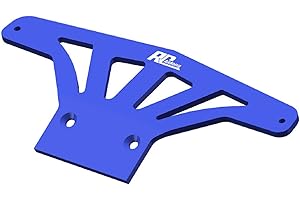 RCAIDONG Aluminum Wide Front Bumper for Traxxas 2WD Slash Rustler Bandit Stampede XVL VL51:10 Upgrades