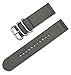 deBeer 20mm Military Ballistic Nylon 2-Piece Watch Band/Watch Strap - Grey