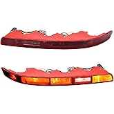 NAAMOTOMOX OE Replacement For Audi Q7 2006-2015 Rear Left & Right Side Bumper Tail Light Reverse Light Fog Lamp Assembly