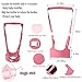 Walking Harness Walker for Baby Toddler,Safe Stand Hand Held Walking Helper,Walking Belt Learning To Walk Assistant Trainer for Infant Child,Adjustable Seatbelt Harness Childs Walker Learning Toy