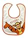 Winnie The Pooh Baby Bibs (Pack of 6).Waterproof Velcro Closure With Beloved Pooh,Tigger,Eeyore and Piglet. Terry with Vinyl back.0-12 months By Disney