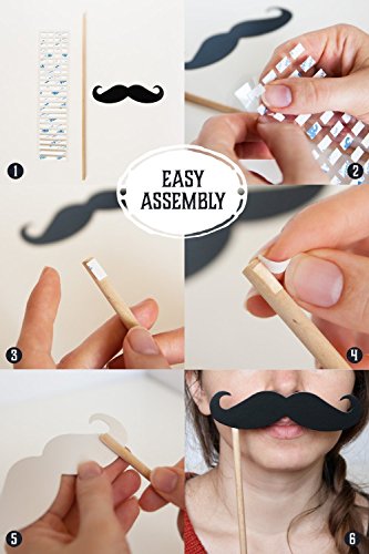 2018 Graduation Celebration Party Photo Booth Props Sticks Decoration 17 Pieces By ROUNDSQUARE - Thumbnail 2