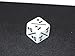 6 Pack of White Dice Counters +1/+1 for MTG Magic The Gathering and Others