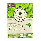 Traditional Medicinals Organic Tea, Peppermint, 16 Count