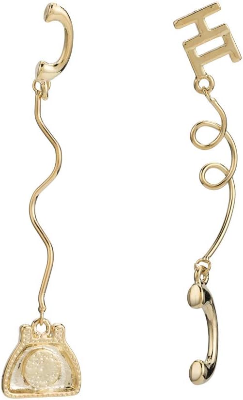 Sticks Creative Personality Abstract Phone Long Earrings
