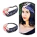 AKOAK New American Flag Headband USA 4th of July Head wrap Fashion Elastic Hair Bands Bandana Turban Hair Accessories
